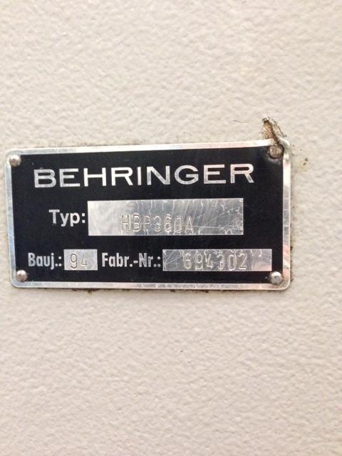 HBP 360 A